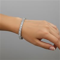 Pulsera Casciola Gioielli Mujer TENNIS in Oro blanco Diamante 15.60 Ct BRTENSM0603 - BRTENSM0603